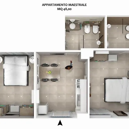 Playa Degli Angeli Maestrale Lägenhet