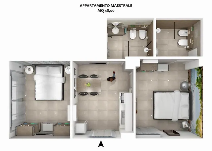 Playa Degli Angeli Maestrale Appartement